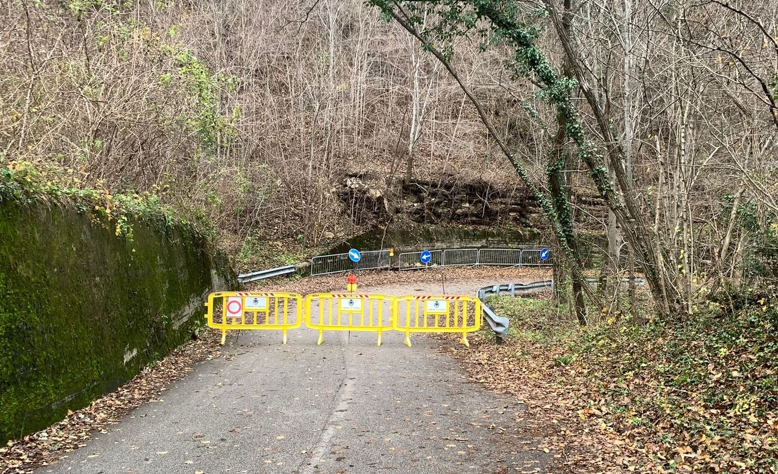 Immagine per Gorizia, chiusa la strada di San Mauro: disagi per raggiungere l'abitato